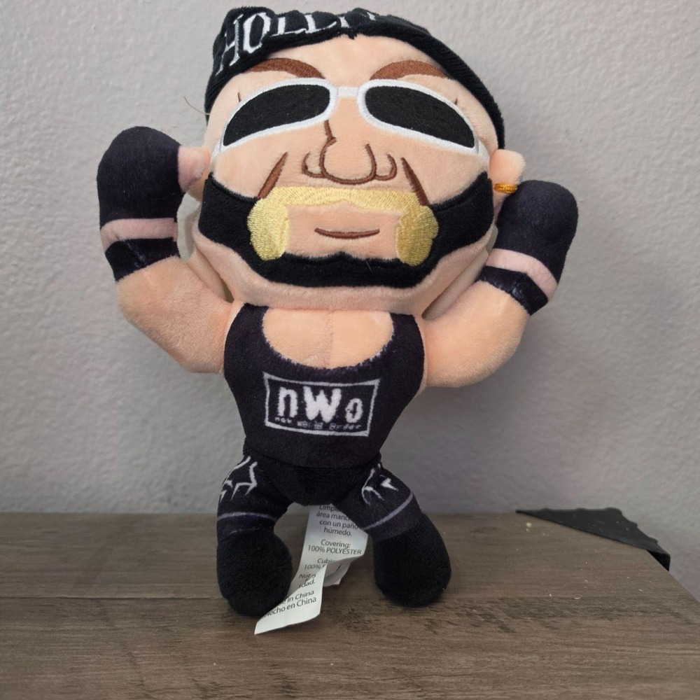 Bleacher Creatures WWE Hollywood Hulk Hogan nWo 10" Plush Doll Figure 2010s